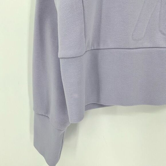Nike Dri-Fit Get Fit Lux Crew Sweatshirt Lilac Purple Women Medium Soft Wicking - Picture 4 of 8
